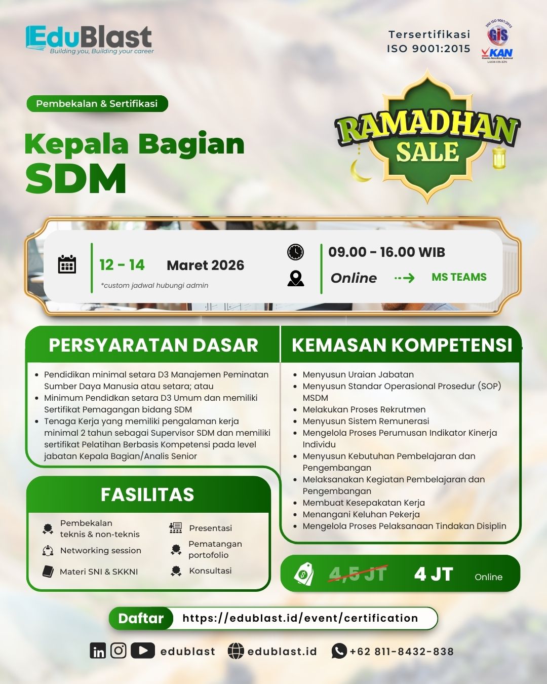 Kepala Bagian SDM