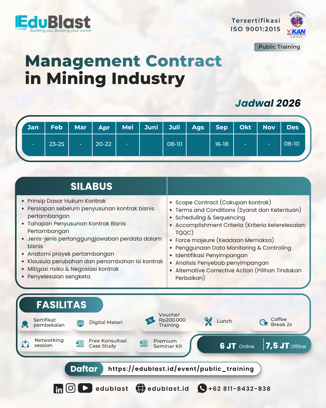 Management Contract In Mining Industry